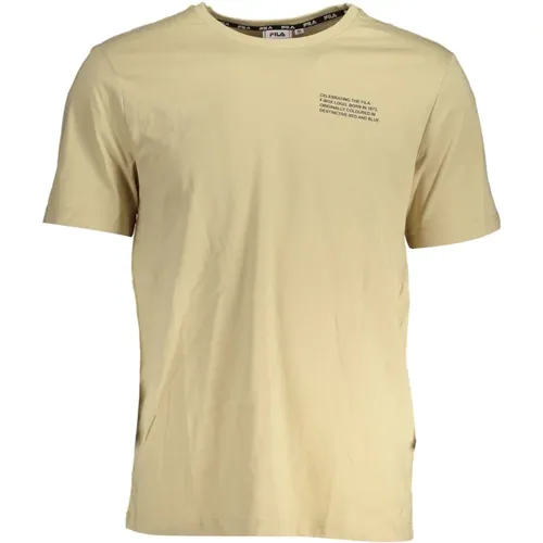 Baumwoll-T-Shirt mit Druck - Fila - Modalova