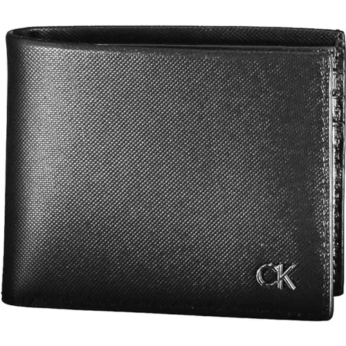 Elegant Leather Wallet with Rfid Blocking , male, Sizes: ONE SIZE - Calvin Klein - Modalova