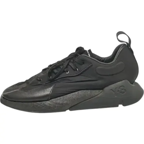 Pre-owned Leather sneakers , male, Sizes: 8 1/2 UK - Yohji Yamamoto Pre-owned - Modalova