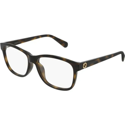 Havana Transpa Sunglasses , unisex, Sizes: ONE SIZE - Gucci - Modalova