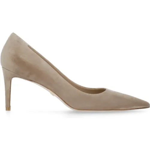 Suede Leather Stiletto Heel Shoes , female, Sizes: 6 1/2 UK - Stuart Weitzman - Modalova