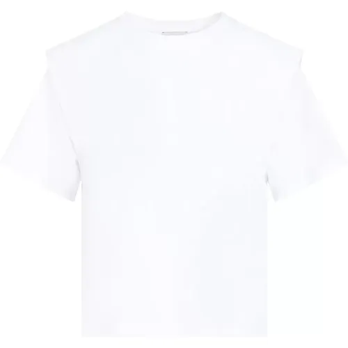 Weißes Baumwoll Zelitos T-Shirt , Damen, Größe: M - Isabel marant - Modalova
