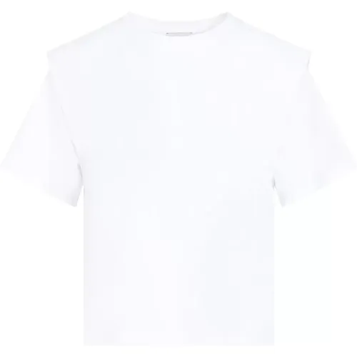 Weißes Baumwoll Zelitos T-Shirt , Damen, Größe: XS - Isabel marant - Modalova