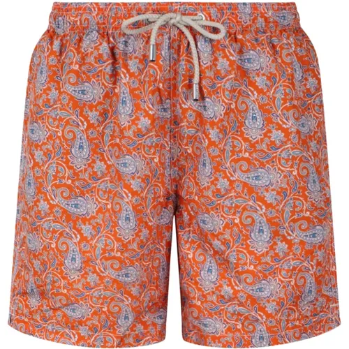 Blumenmuster Badeshorts , Herren, Größe: XL - MC2 Saint Barth - Modalova