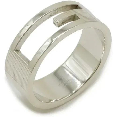 Pre-owned Metal rings , female, Sizes: ONE SIZE - Gucci Vintage - Modalova