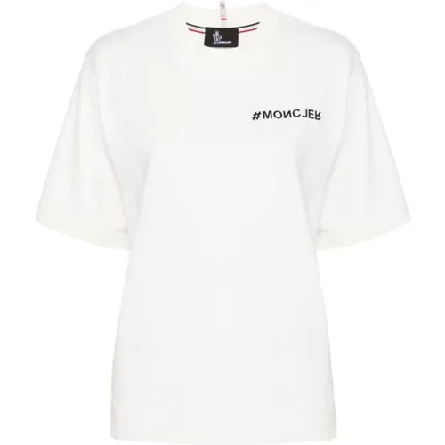 Logo T-shirt Lightweight Jersey , female, Sizes: M, S, XS - Moncler - Modalova