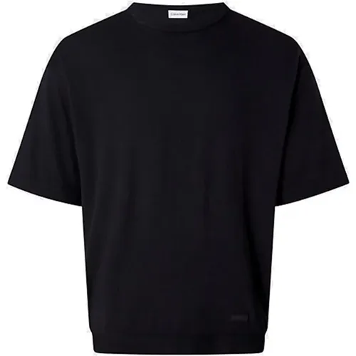 Men`s Clic T-Shirt , male, Sizes: XS - Calvin Klein - Modalova