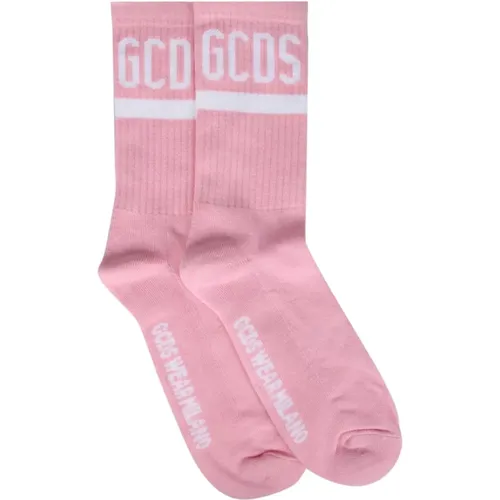 Socks With Logo , Herren, Größe: S - GCDS - Modalova