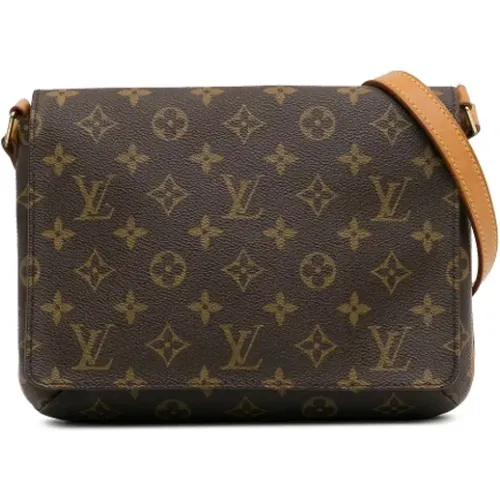 Pre-owned Canvas shoulder-bags , female, Sizes: ONE SIZE - Louis Vuitton Vintage - Modalova