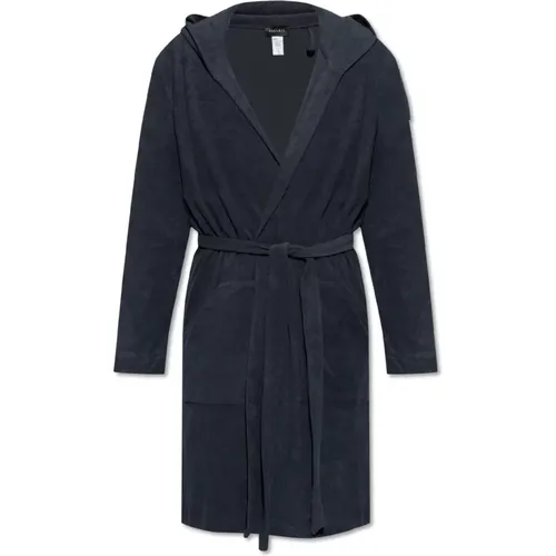 Cotton bathrobe , male, Sizes: L - Hanro - Modalova