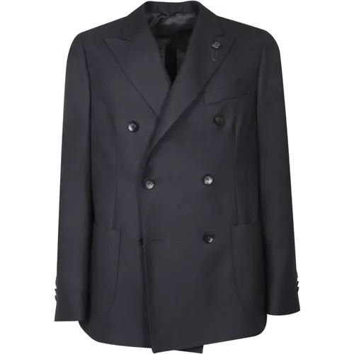 Blauer Blazer Stilvoll Eleganz - Lardini - Modalova