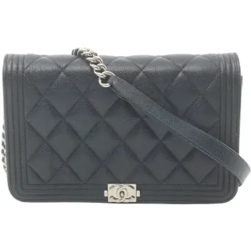 Pre-owned Leather chanel-bags , female, Sizes: ONE SIZE - Chanel Vintage - Modalova