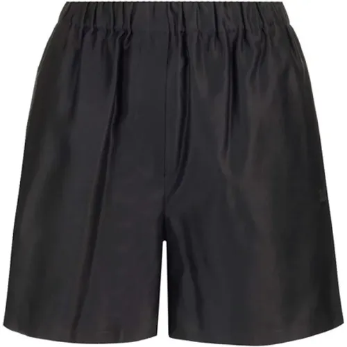 Elegant Cotton Boxer Style Shorts , female, Sizes: 2XS - Max Mara - Modalova