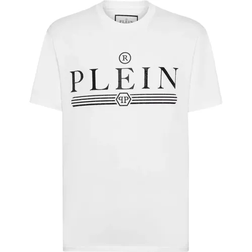 Coole Grafik Tee Fadcmtk Stil , Herren, Größe: 2XL - Philipp Plein - Modalova