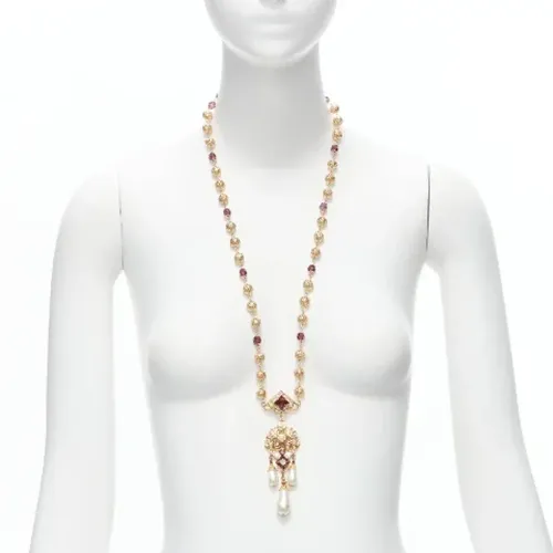 Pre-owned Metal necklaces , female, Sizes: ONE SIZE - Dolce & Gabbana Pre-owned - Modalova