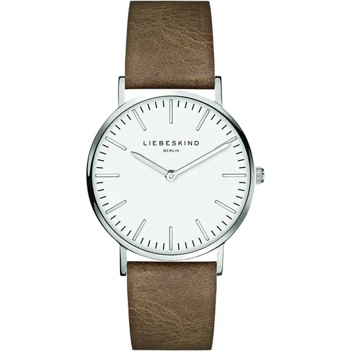 Elegant Lt-0083-Lq Leather Bracelet Watch , female, Sizes: ONE SIZE - liebeskind berlin - Modalova