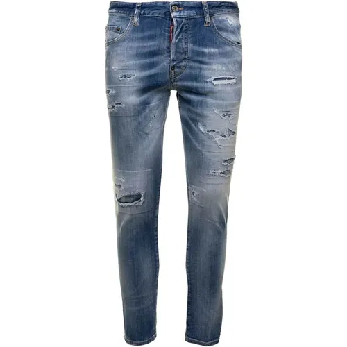 Slim-fit Jeans , male, Sizes: M, XL, L - Dsquared2 - Modalova