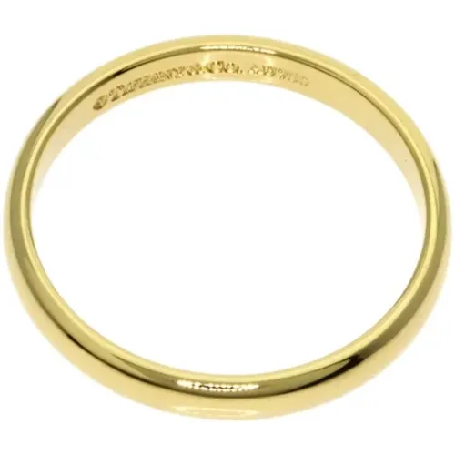 Pre-owned Gold rings , female, Sizes: ONE SIZE - Tiffany & Co. Pre-owned - Modalova