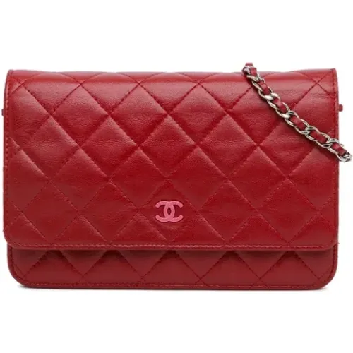 Pre-owned Leather crossbody-bags , female, Sizes: ONE SIZE - Chanel Vintage - Modalova