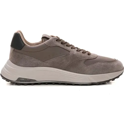 Memory Foam Sneaker mit Wildleder-Details , Herren, Größe: 39 EU - Hogan - Modalova