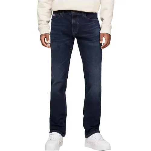 Moderne Slim-Fit Jeans , Herren, Größe: W34 L32 - Tommy Hilfiger - Modalova