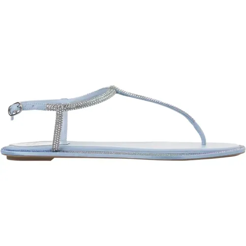 Jewel Leather Sandals , female, Sizes: 6 UK, 5 UK, 4 1/2 UK, 7 UK, 5 1/2 UK, 8 UK, 3 UK - René Caovilla - Modalova