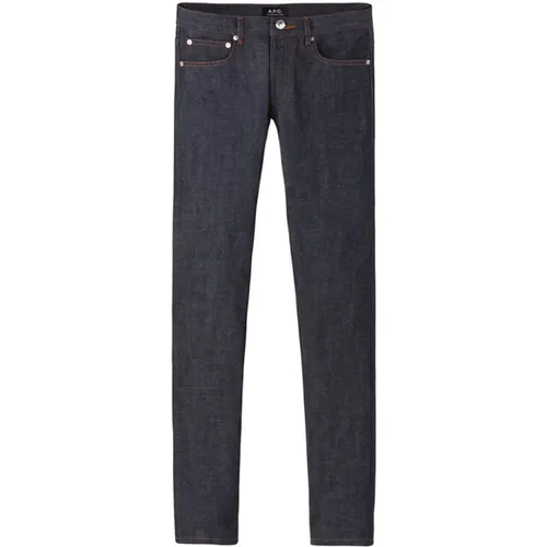 Schmal geschnittene Jeans , Herren, Größe: W28 - A.p.c. - Modalova
