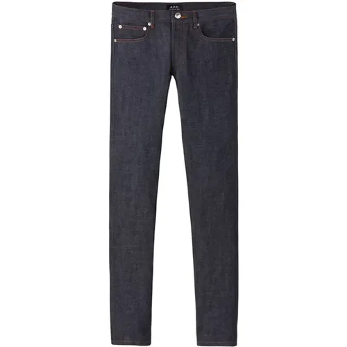 Schmal geschnittene Jeans , Herren, Größe: W31 - A.P.C. - Modalova