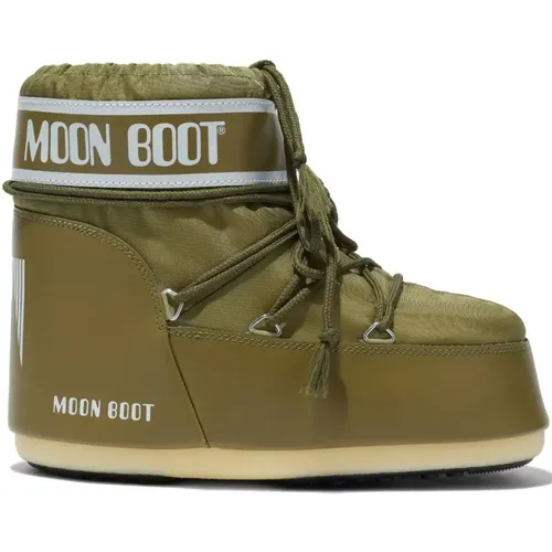Waterproof Boots with Logo Print , female, Sizes: 9 UK - moon boot - Modalova
