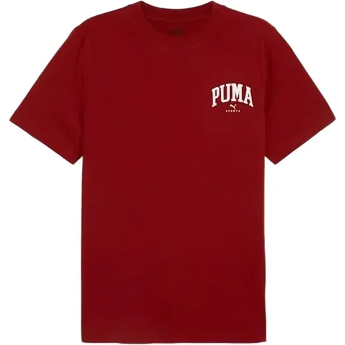 Team T-shirt , Herren, Größe: M - Puma - Modalova