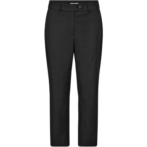 Elegant Cigarette Pant in Anthracite , female, Sizes: M, XS, S, XL, L - Co'Couture - Modalova