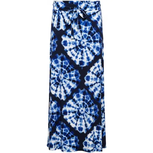 Tie-Dye Rock mit elastischem Bund , Damen, Größe: 2XL - &Co Woman - Modalova