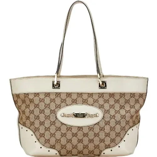 Pre-owned Canvas totes , female, Sizes: ONE SIZE - Gucci Vintage - Modalova