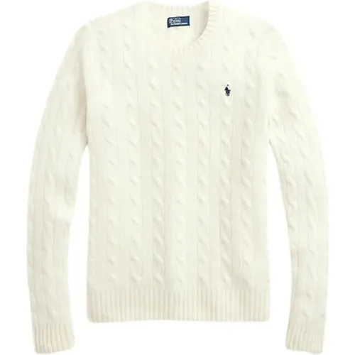 Cashmere Cable Knit Sweater , female, Sizes: 2XL - Polo Ralph Lauren - Modalova