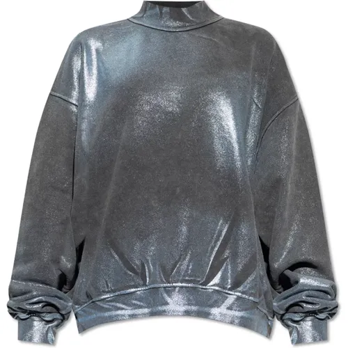 ‘F-Alexan’ sweatshirt , Damen, Größe: 2XS - Diesel - Modalova