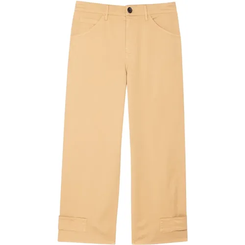 Elevate Your Wardrobe with High Rise Chino Trousers , female, Sizes: M - PS By Paul Smith - Modalova