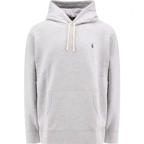 Bestickter Logo-Baumwollmisch-Sweatshirt , Herren, Größe: 2XL - Polo Ralph Lauren - Modalova