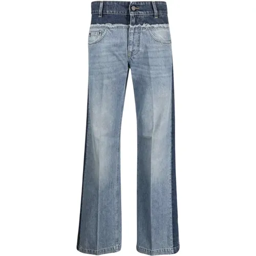 Denim Flare Jeans , female, Sizes: W27, W26, W28 - Stella Mccartney - Modalova
