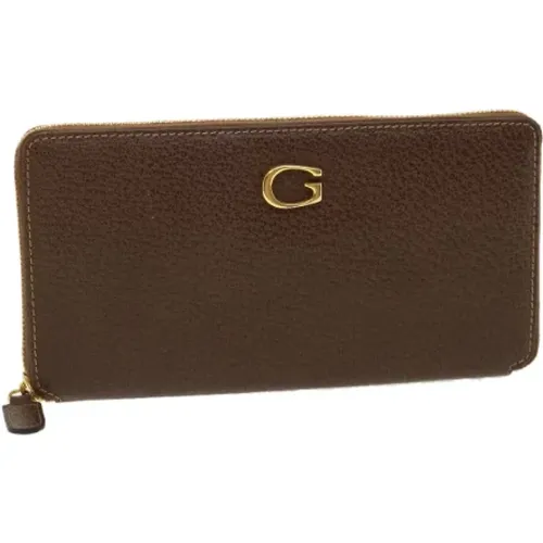 Pre-owned Leather wallets , female, Sizes: ONE SIZE - Gucci Vintage - Modalova