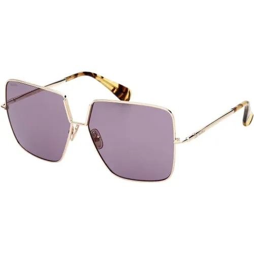 Metall Sonnenbrille Design9 für Frauen - Max Mara - Modalova