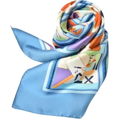 Pre-owned Silk scarves , female, Sizes: ONE SIZE - Hermès Vintage - Modalova