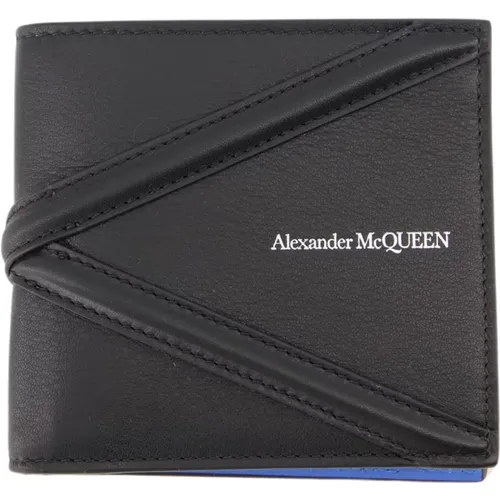 Harness Wallet with Flap Closure , male, Sizes: ONE SIZE - alexander mcqueen - Modalova