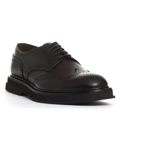 Leather Lace-Up Shoes , male, Sizes: 6 UK, 8 1/2 UK, 6 1/2 UK, 9 1/2 UK, 9 UK - Doucal's - Modalova