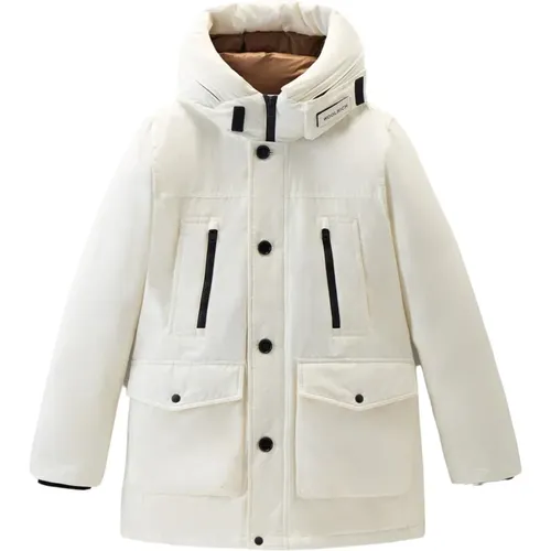 Arctic Parka - New Silhouette , male, Sizes: M, L, S - Woolrich - Modalova