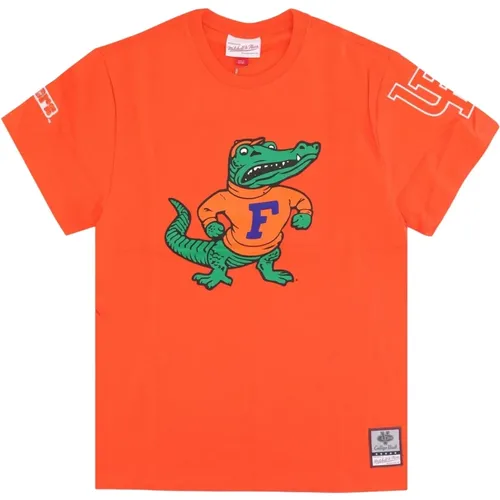 Florida Gators Basketball Team T-Shirt , Herren, Größe: XL - Mitchell & Ness - Modalova