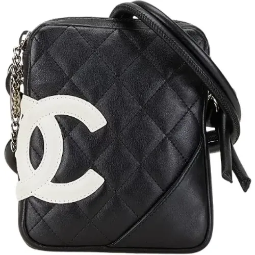 Pre-owned Leather crossbody-bags , female, Sizes: ONE SIZE - Chanel Vintage - Modalova