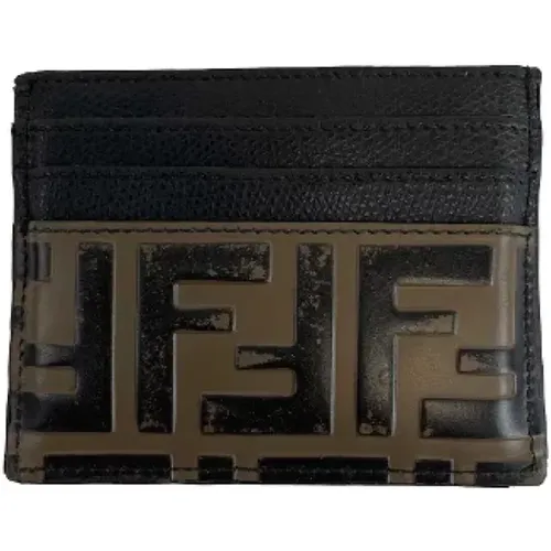 Pre-owned Leather clutches , female, Sizes: ONE SIZE - Fendi Vintage - Modalova