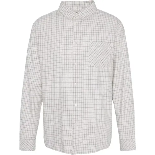 Newbury Shirt - Green Check Design , male, Sizes: S, M, L - Barbour - Modalova