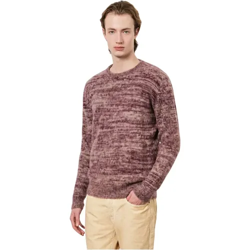 Kaschmir Rippstrick Rundhals Pullover - Massimo Alba - Modalova