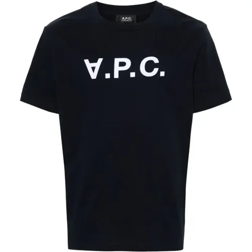 Logo Flocked VPC T-Shirt , Damen, Größe: S - A.P.C. - Modalova